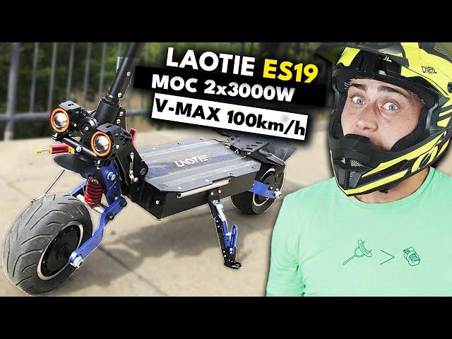 this SCOOTER is a MONSTER! | Review LAOTIE ES19