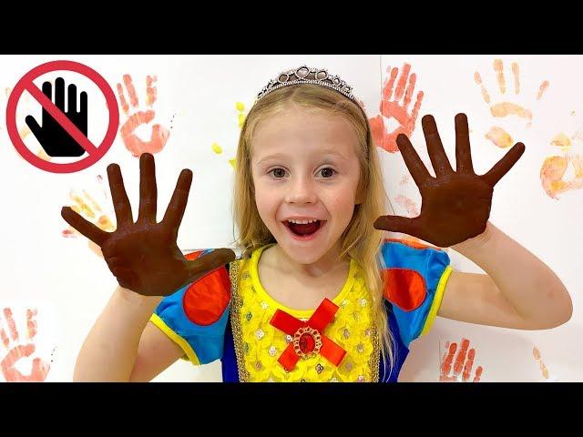 Nastya and new rules of conduct for kids