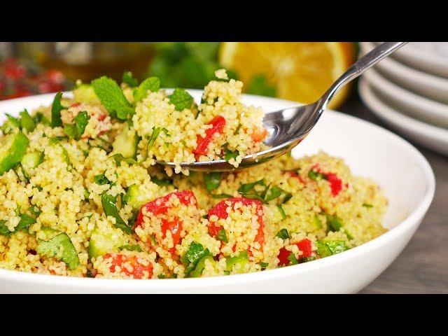 Vegetables Couscous In 12 Minutes! Perfect Salad or Side Dish. Recipe by Always Yummy!