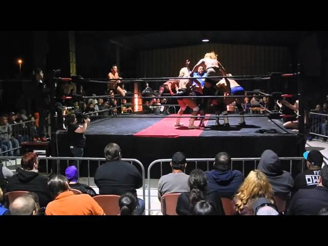 Bam Bam Malone/Jaxon Stone/Andy Dalton v.s Mike Dell/Houston Carson/Ricky Starks Pro Wrestling Texas