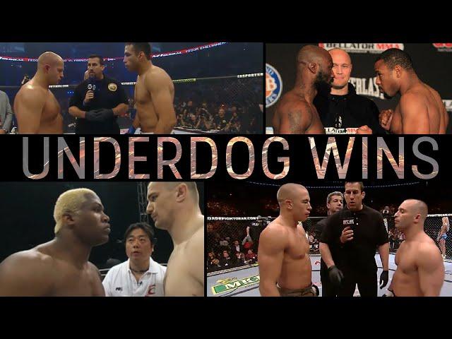 Best Underdog Wins In MMA