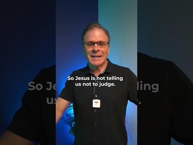 Did Jesus really teach us not to judge? #shorts #frankturek #judgement #apologetics