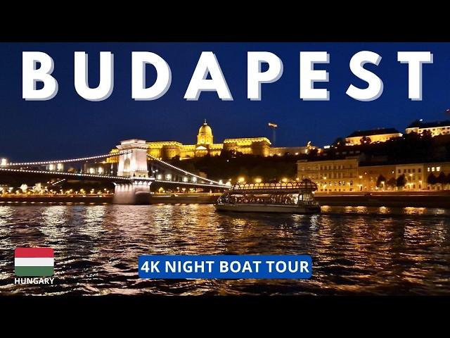 Budapest Night Boat Tour on the Danube | Stunning Views of the Illuminated City