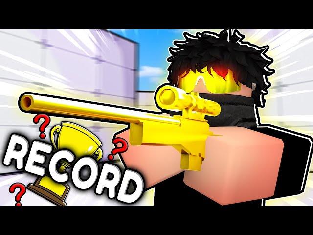 I Used AIMBOT with the sniper in Roblox Rivals!