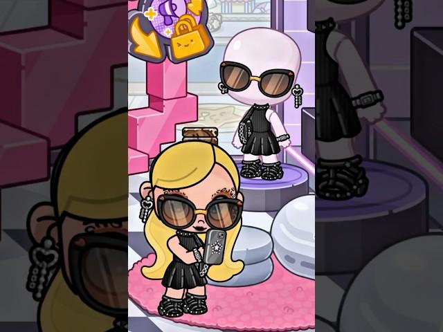 BLACK VIBES ONLY  GET THIS FREE OUTFIT! #avatarworld #nina PAZU