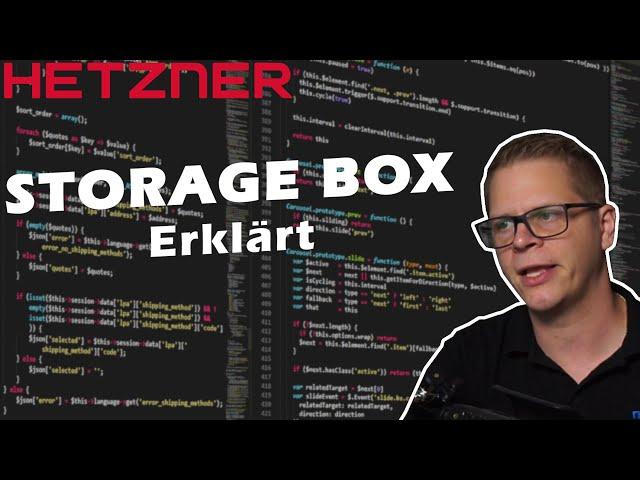 Hetzner Storage Box erklärt - SCP, CIFS, Borg, Restic, rsync, usw...