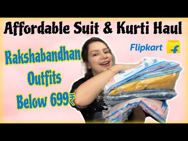 Affordable Suits, Kurti Shopping Haul #rakshabandhan #outfits #rakshabandhanspecial  BLOOPERS