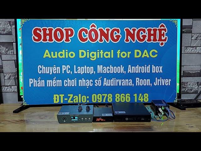 Roon Core nhúng HQPlay chơi Hires 384khz️quá hay️0978866148