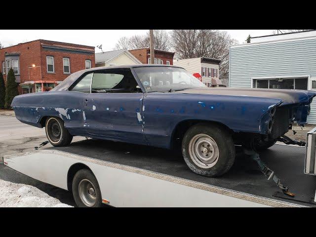 1965 Pontiac Grand Prix 389 Restoration Project