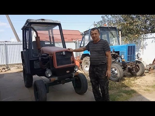 Review of a homemade tractor with an internal combustion engine VAZ-2106