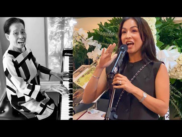 AUBREY Miles, Pinag-Aral ng PIANO ni MOTHER LILY! Here’s Aubrey’s EULOGY For the REGAL Matriarch…