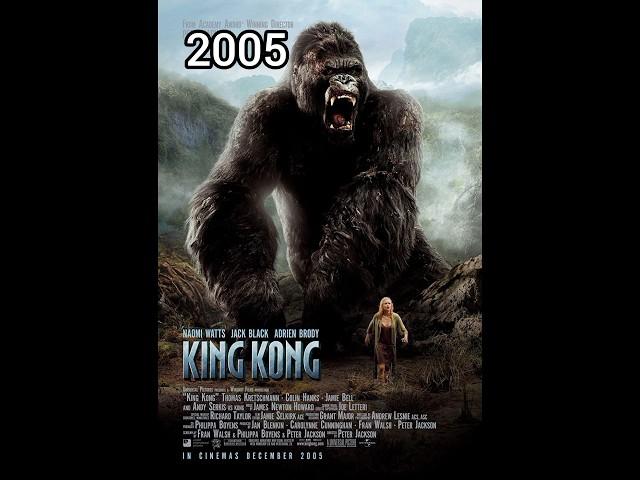 Evolution of King Kong | 1933 ~ 2023