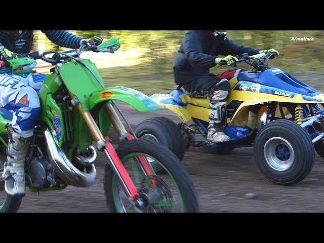 Suzuki LT500R vs Kawasaki KX500