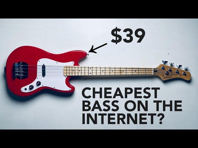 I bought the cheapest bass on the internet! It was....