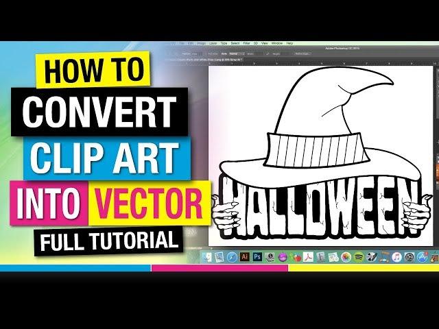 How to Convert Clip Art to Vector Art (Tutorial)