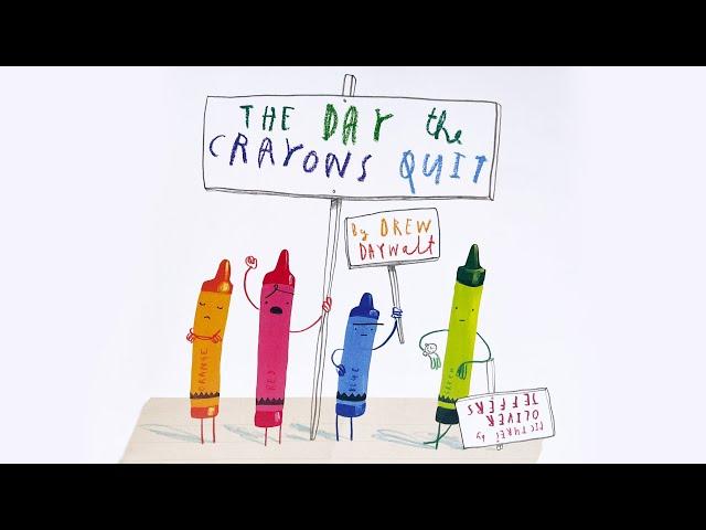 The Day The Crayons Quit – ️ Hilarious read aloud children's book by Drew Dayalt