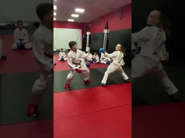 Just a regular day training karate  |  (TT) shkunov_team karatetechniques