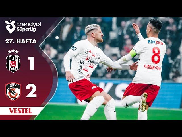 Vestel | Beşiktaş (1-2) Gaziantep FK - Highlights/Özet | Trendyol Süper Lig - 2024/25