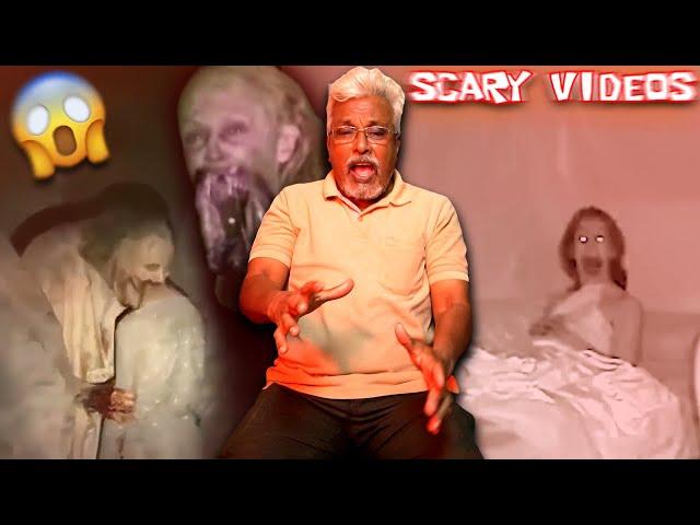 Dad reacts to Scariest Videos On The Internet 