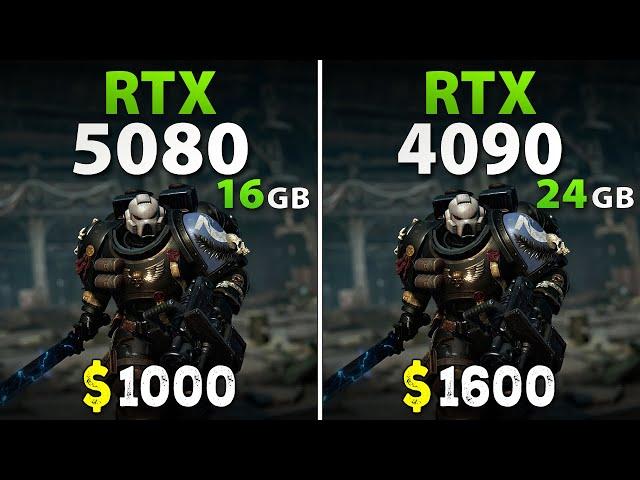 RTX 5080 vs RTX 4090 - Test in 13 Games | 4K