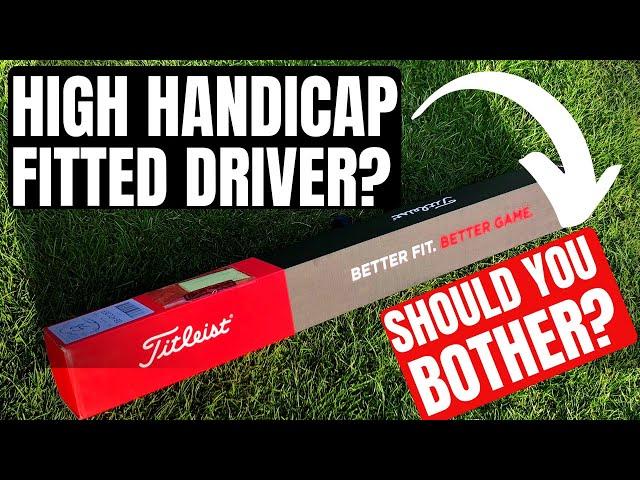 BRAND NEW FITTED DRIVER FOR A HIGH HANDICAP GOLFER... WILL IT MAKE ANY DIFFERENCE?