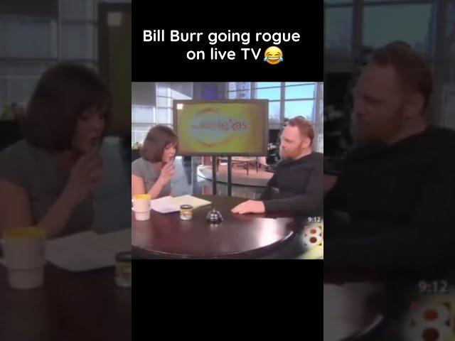 Bill Burr Makes the Morning Show Host LAYDEEEE!! Uncomfortable |  HILARIOUS clip