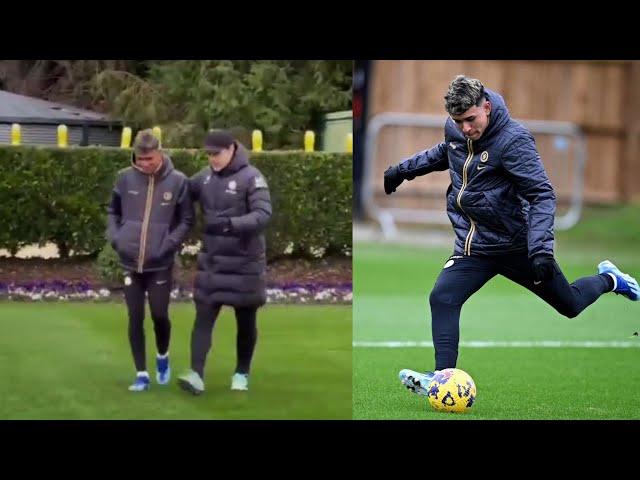 Kendry Paez First Ever Training with Chelsea !