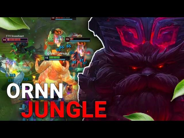 Ornn Jungle is INSANE! 6000 HP MEGA TANK 14.20