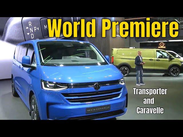 New VW Transporter and Caravelle World Premiere at IAA Transportation   Volkswagen