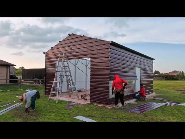 Alan's Factory Outlet Reviews after Metal Building or Carport Delivered and Installed