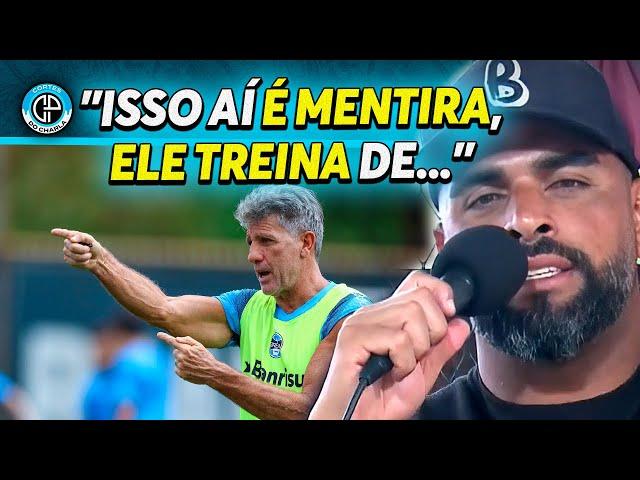 MAICON DIZ QUE RENATO GAÚCHO É ALVO DE MUITAS MENTIRAS