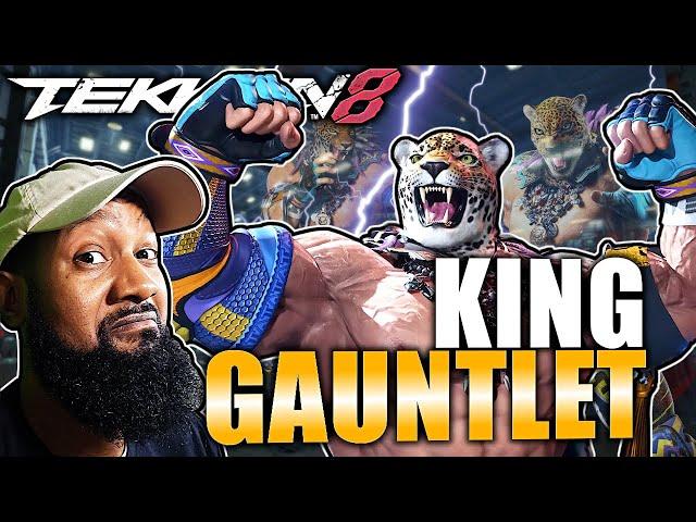 Lil Majin fights STRONG King Players in TEKKEN 8! Grappler Gauntlet!