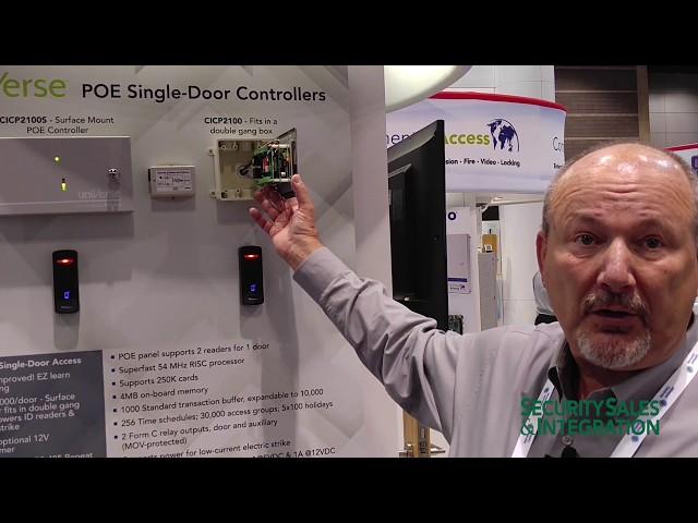 GSX 2019: Continental Access PoE Single-Door Controllers From Napco