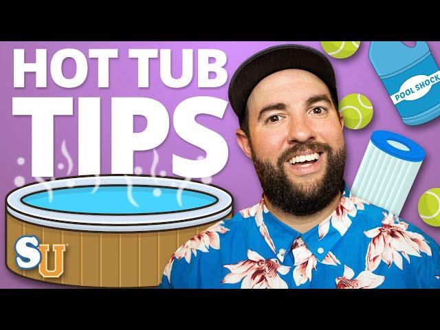 10 Easy HOT TUB MAINTENANCE Tips