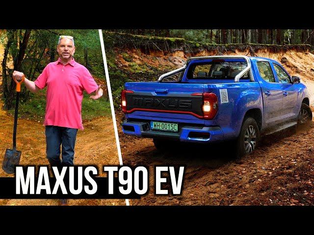  MAXUS T90 EV  - Elektryczny Pickup za mniej niż 100 000 zł?  •  4K • Auto Made in China