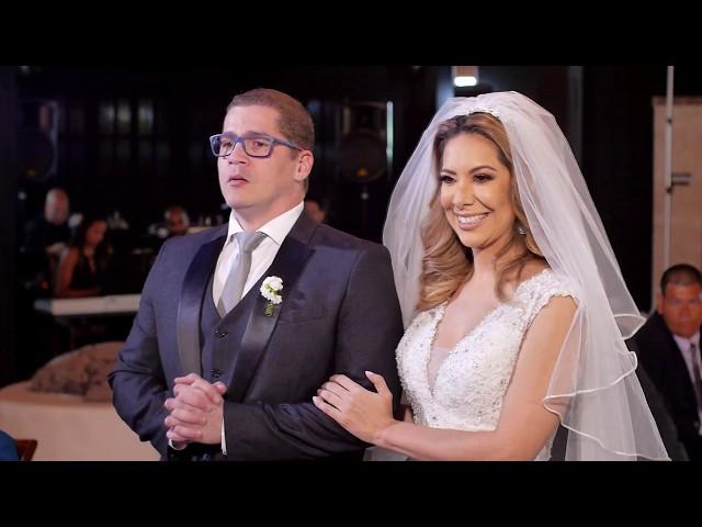 Vídeo de Casamento Sensacional Cerimonia Religiosa Completa- Pastor Celebrando união do casal. (*)