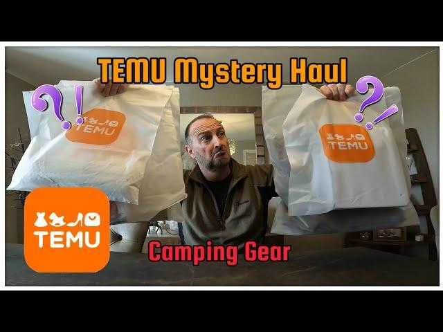 Temu Wild Camping Haul #temu @temu  #wildcamping #wildcampinguk