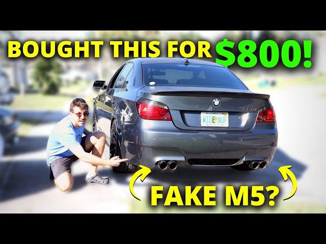 I BOUGHT this FAKE M5 for $800?! Fixed in ONE VIDEO!