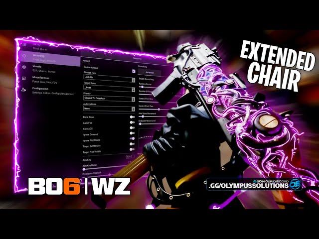 BO6/WZ Extended Chair Showcase | Best Undetected BO6 Cheat | Unlock All, Aimbot, ESP | Free