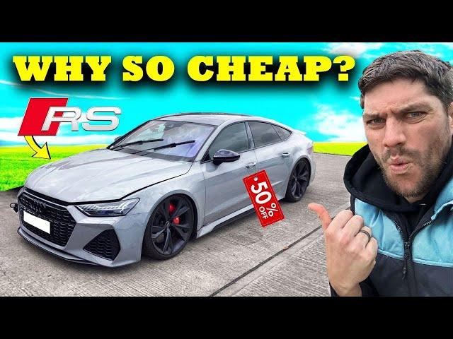 I BOUGHT THIS AUDI RS7 NEARLY HALF PRICE!!… HOW??