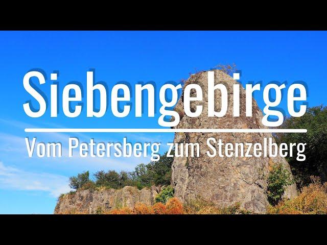 Wandern im Siebengebirge - Unterwegs vom Petersberg zum Stenzelberg