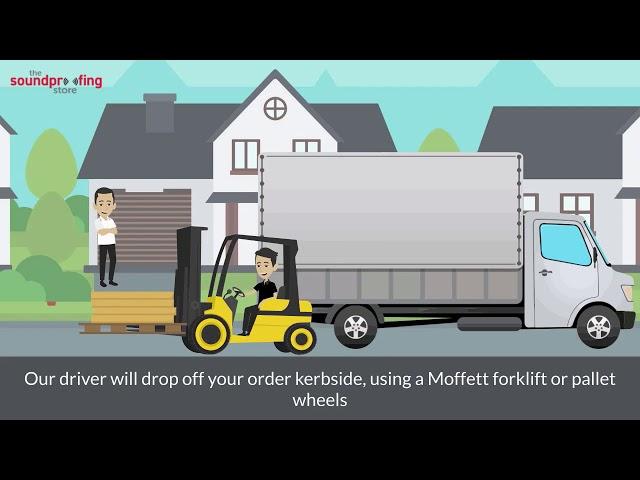 The Soundproofing Store Delivery Video