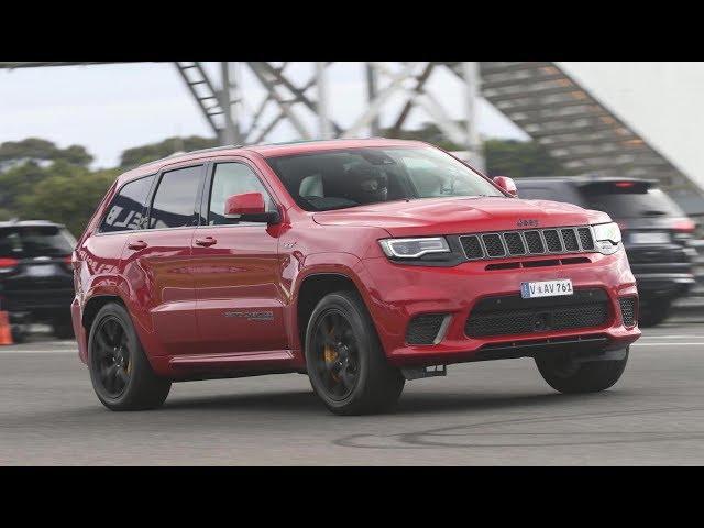 Jeep Grand Cherokee Trackhawk launch control, 0-150km/h