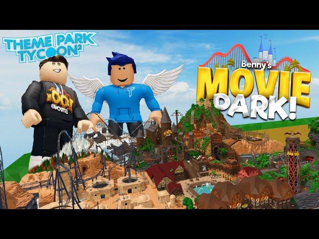 Visiting BENNY'S MOVIE PARK in Theme Park Tycoon 2!