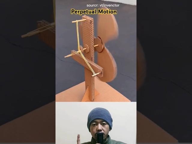 perpetual motion, how to make a fan move without electricity