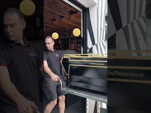Welcome our new  Lamarzocco KB90 #coffee #barista #coffeevlogs #specialitycoffee #lamarzocco