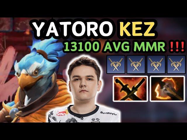  7.37d Yatoro KEZ Hard Carry (Safelane) Gameplay  Yatoro's New Hero ?? - Dota 2