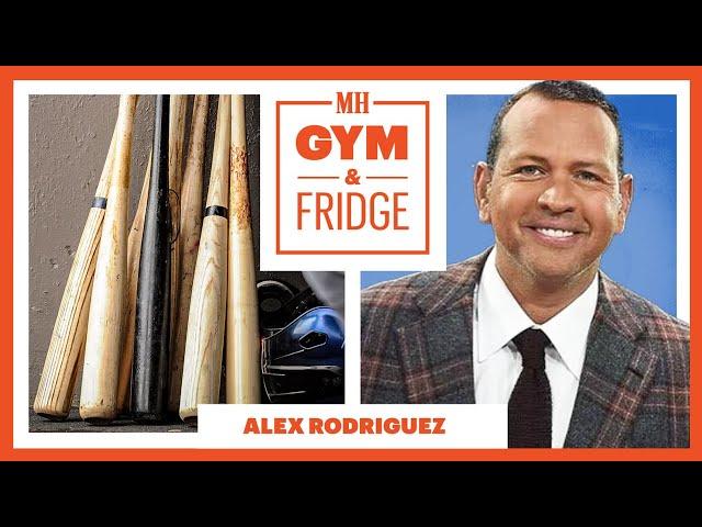 Alex Rodriguez Shows Off His Gym & Fridge | Gym & Fridge | Men's Health