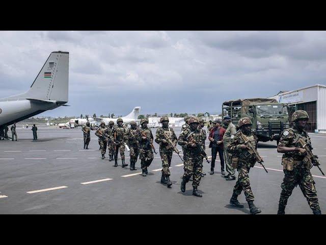 First batch of Kenyan troops land in DR Congo's war-torn east | Africanews