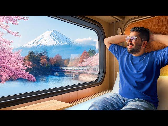 Japan's Sleeper Train ride turned into a Road Trip with Locals 